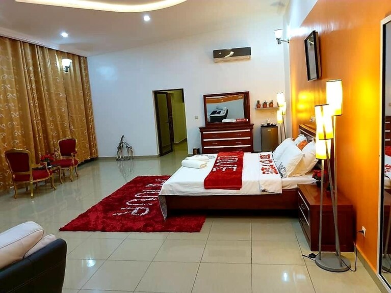 Chambre Panoramique et son coin salon